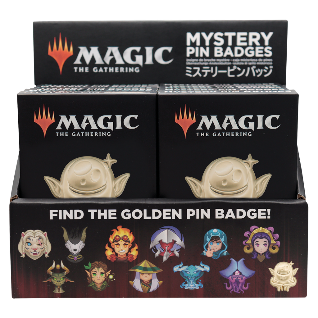 Magic: The Gathering Mystery Badge CDU Contains 12 Blind Boxes