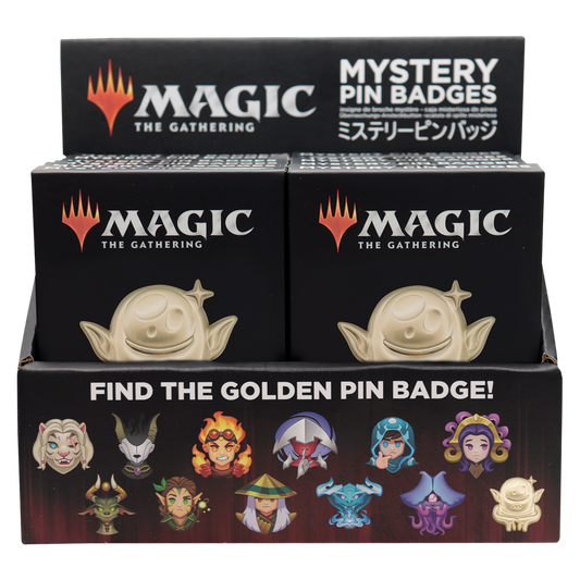 Magic: The Gathering Mystery Badge CDU Contains 12 Blind Boxes