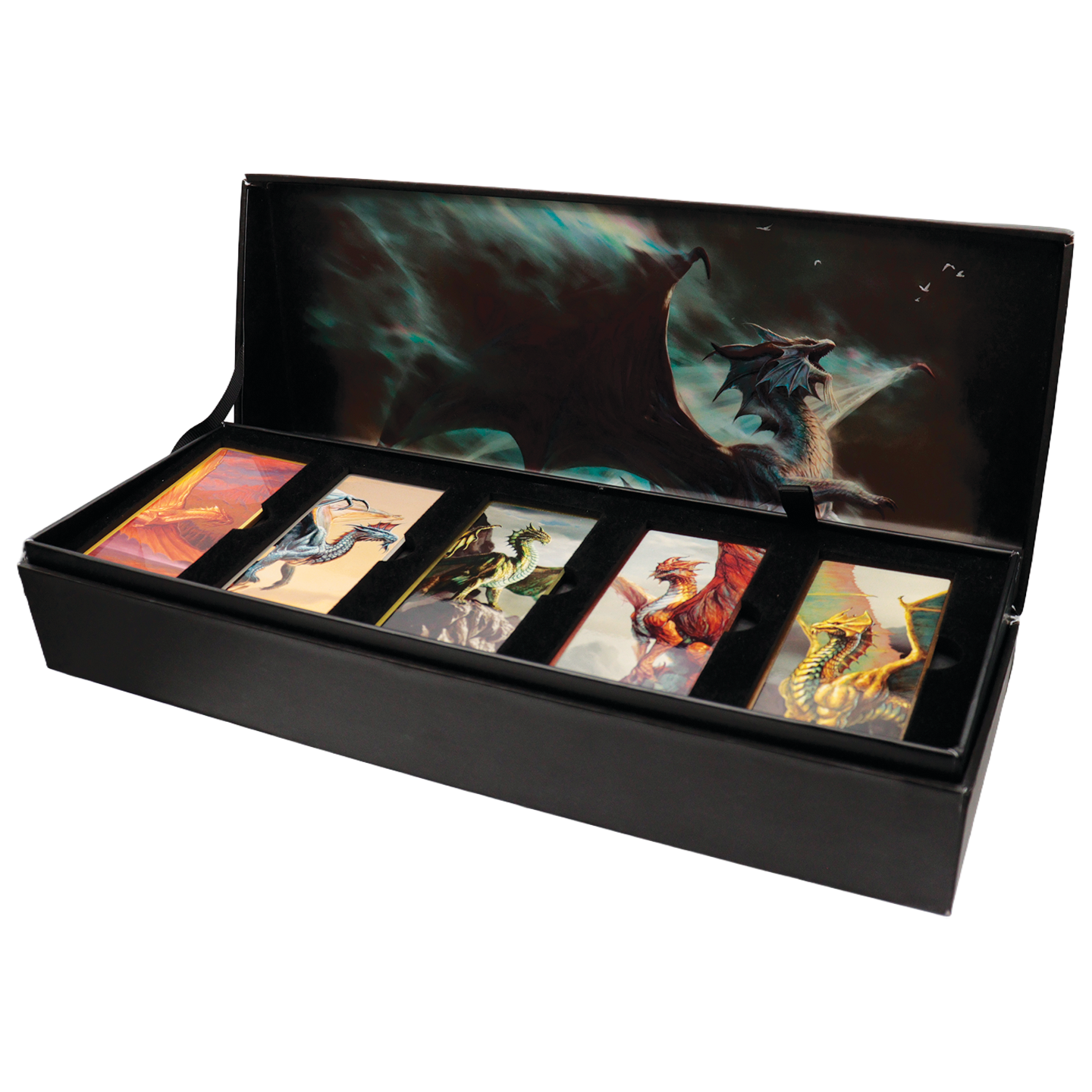 Dungeons & Dragons - Metallic Dragons 5 Piece Ingot Set - Limited Edition