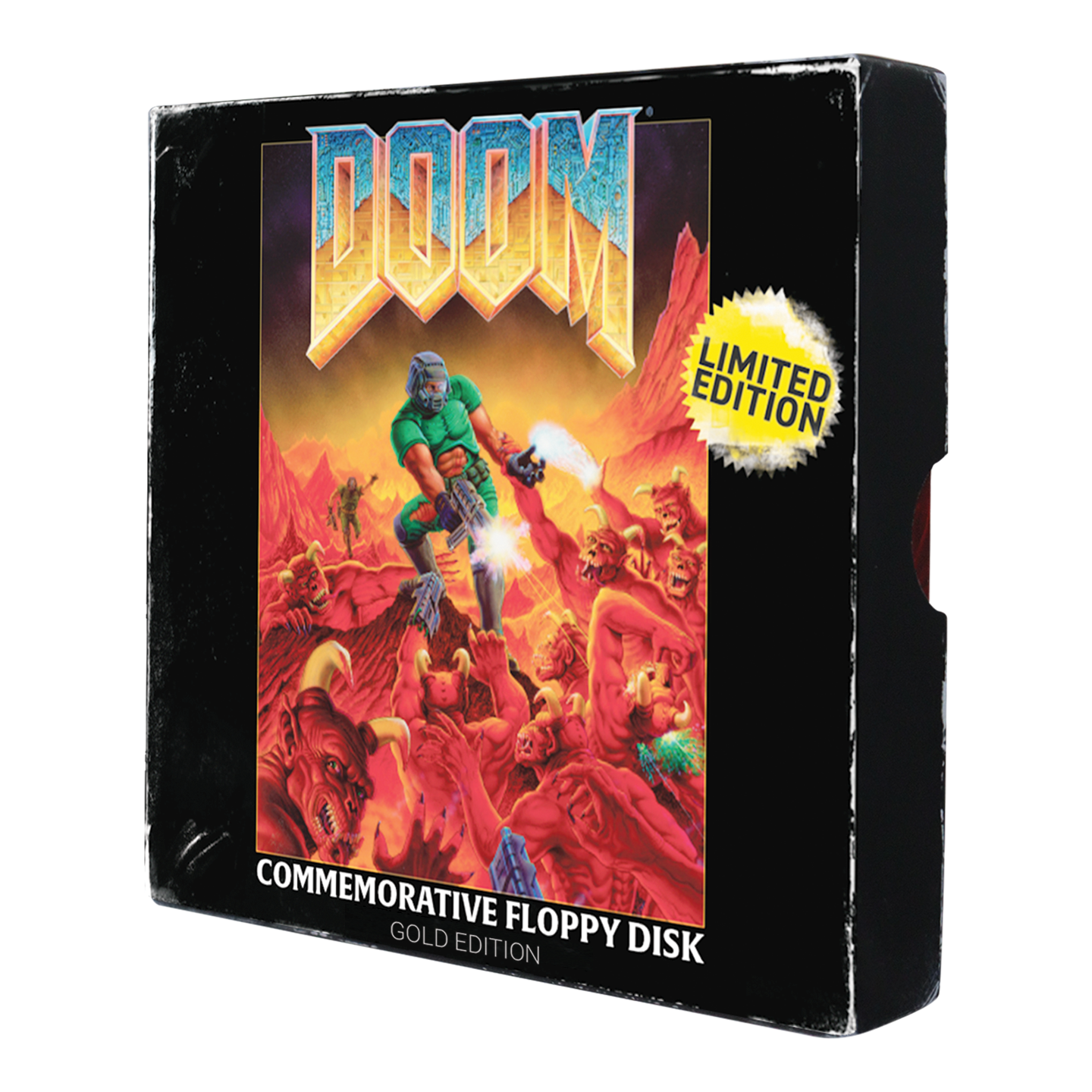 DOOM - Floppy Disk Imitation Gold Plated Replica - Limited Edition