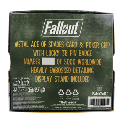 Fallout : New Vegas - Lucky 38 Imitation Gold Casino Set - Limited Edition