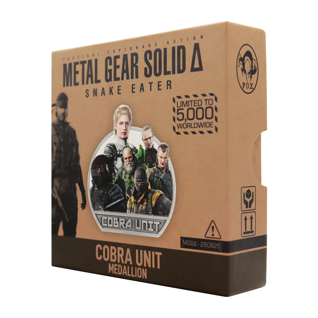 Metal Gear Solid Delta Cobra Unit Medallion-Limited Edition