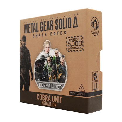 Metal Gear Solid Delta Cobra Unit Medallion-Limited Edition