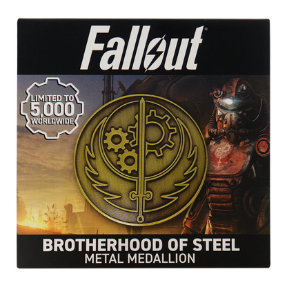 Fallout Brotherhood of Steel Medallion