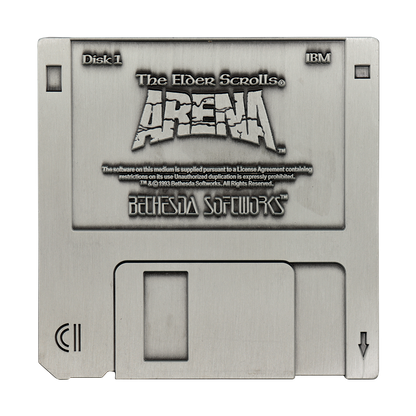 The Elder Scrolls Arena Floppy Disk Replica