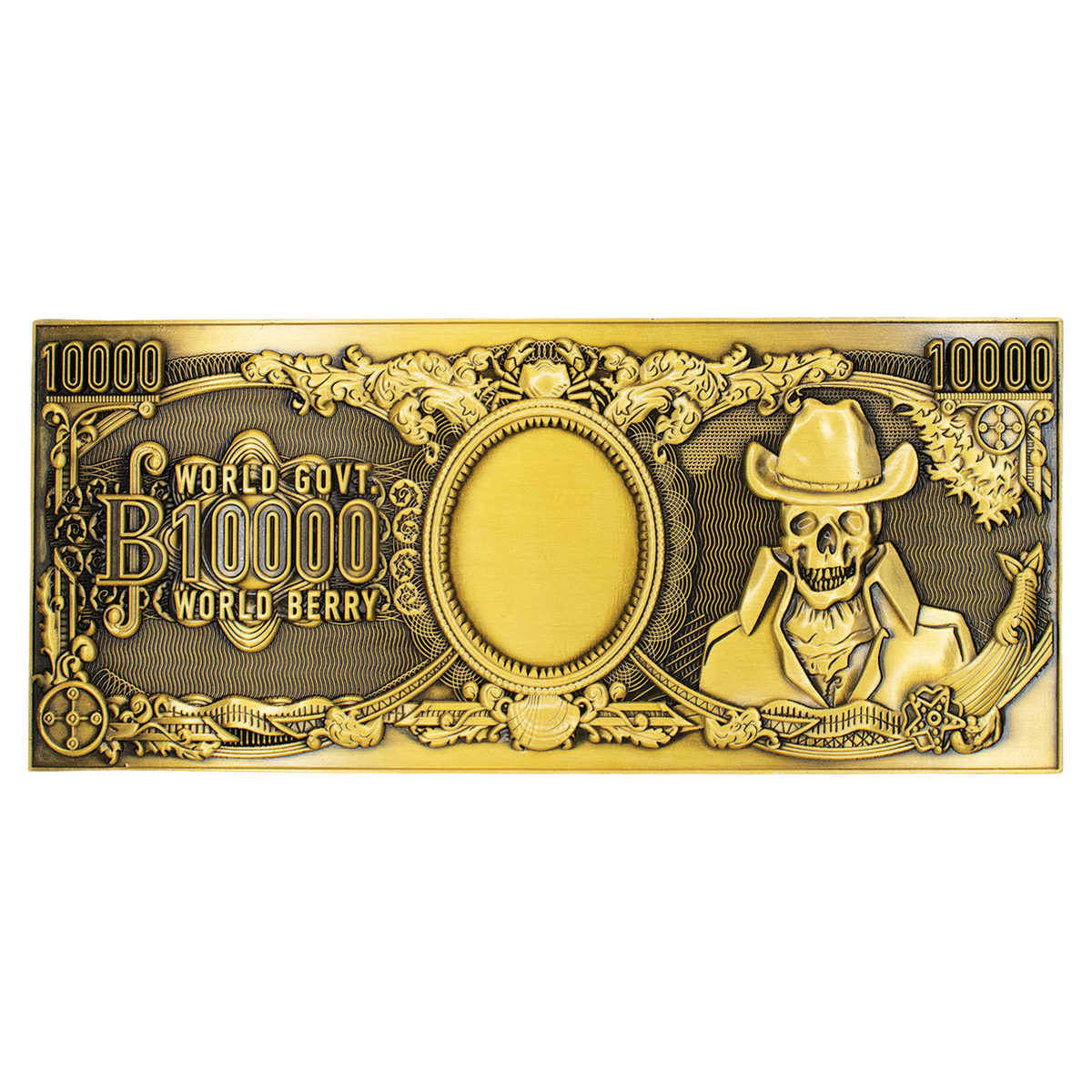 One Piece - 10,000 World Berry Metal Replica Banknote Limited Edition