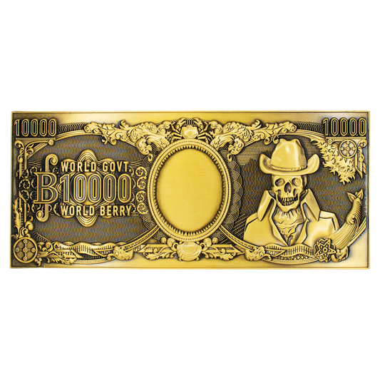 One Piece - 10,000 World Berry Metal Replica Banknote Limited Edition
