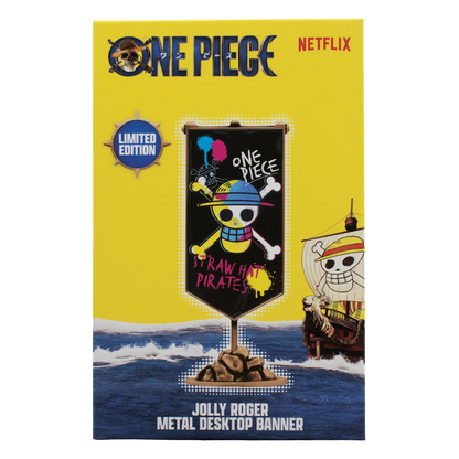 One Piece - Straw Hat Pirates Metal Banner Limited Edition
