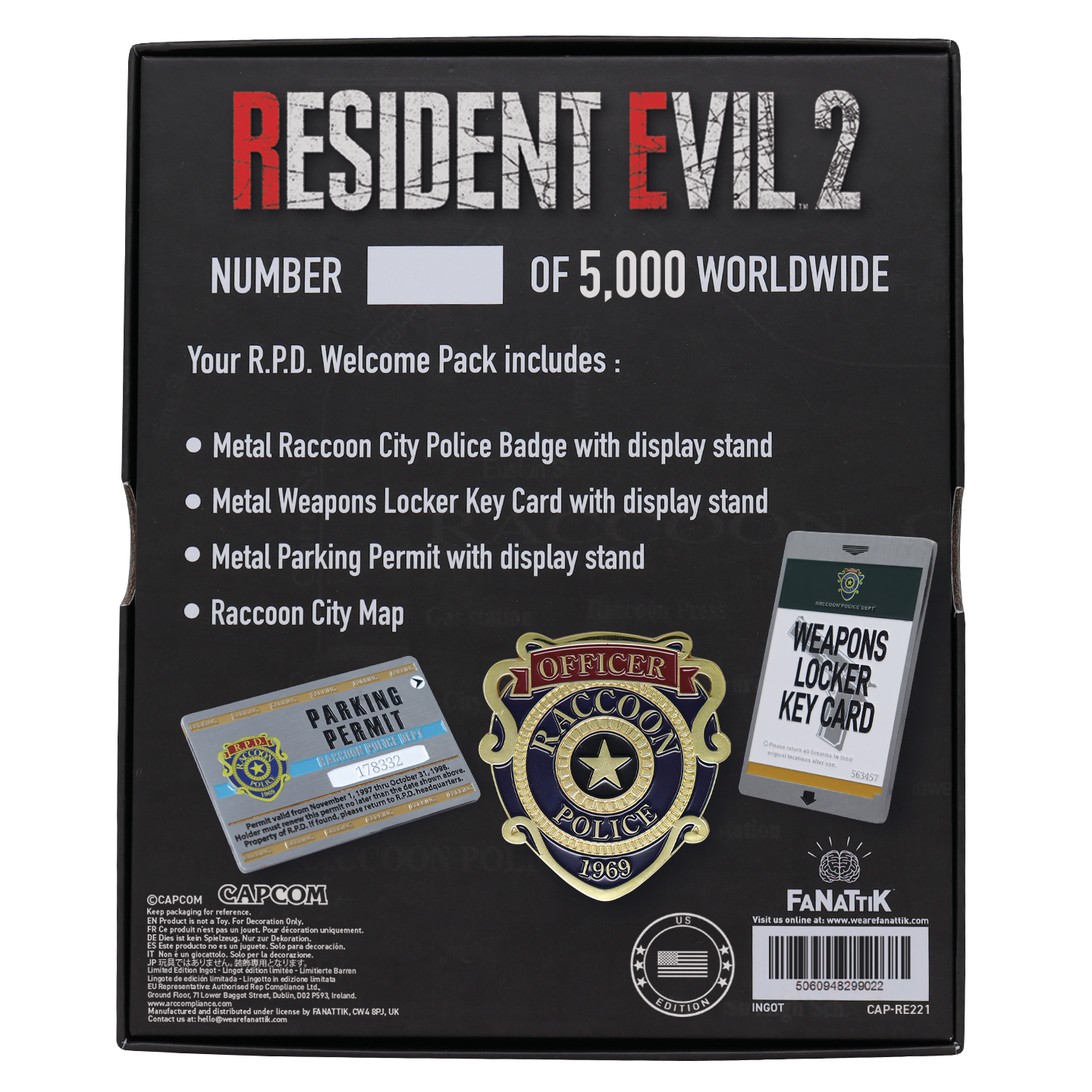 Resident Evil 2 - R.P.D. Welcome Pack - Limited Edition