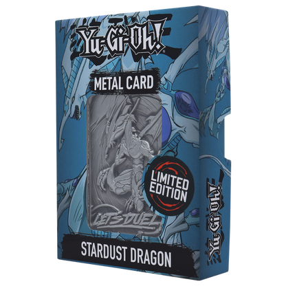 Yu-Gi-Oh! Limited Edition Stardust Dragon Metal Card