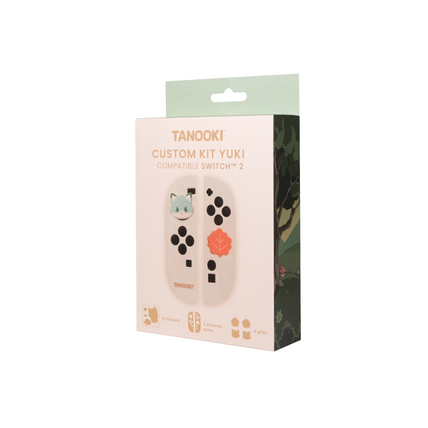 Switch 2 Tanooki Custom Kit Yuki