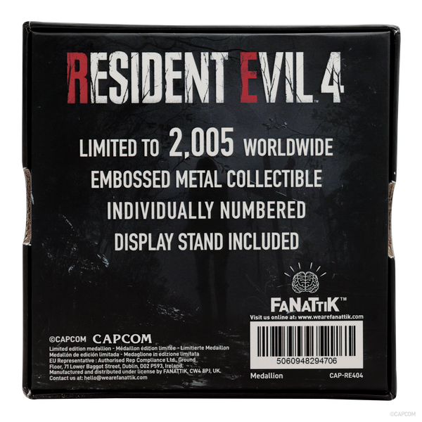 Resident Evil 4 Salazar Family Insignia Medallion