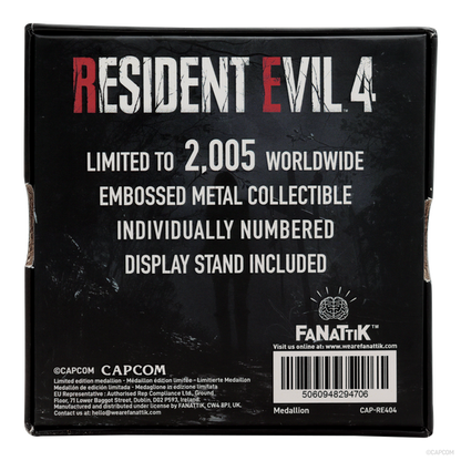 Resident Evil 4 Salazar Family Insignia Medallion
