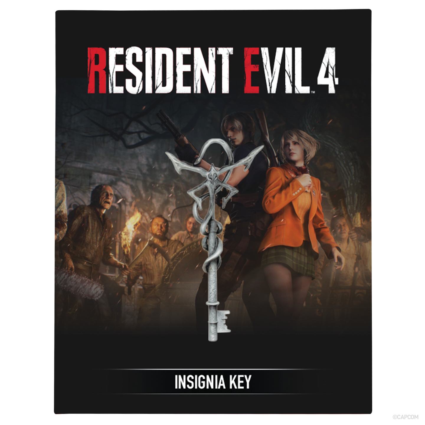 Resident Evil 4 Insignia Key Replica