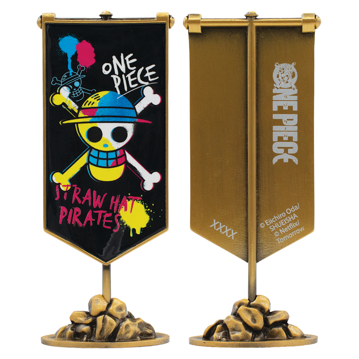 One Piece - Straw Hat Pirates Metal Banner Limited Edition