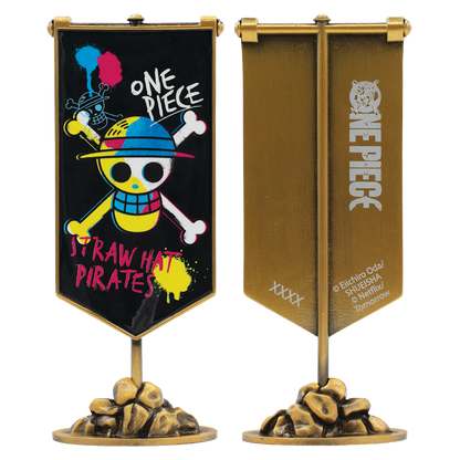 One Piece - Straw Hat Pirates Metal Banner Limited Edition
