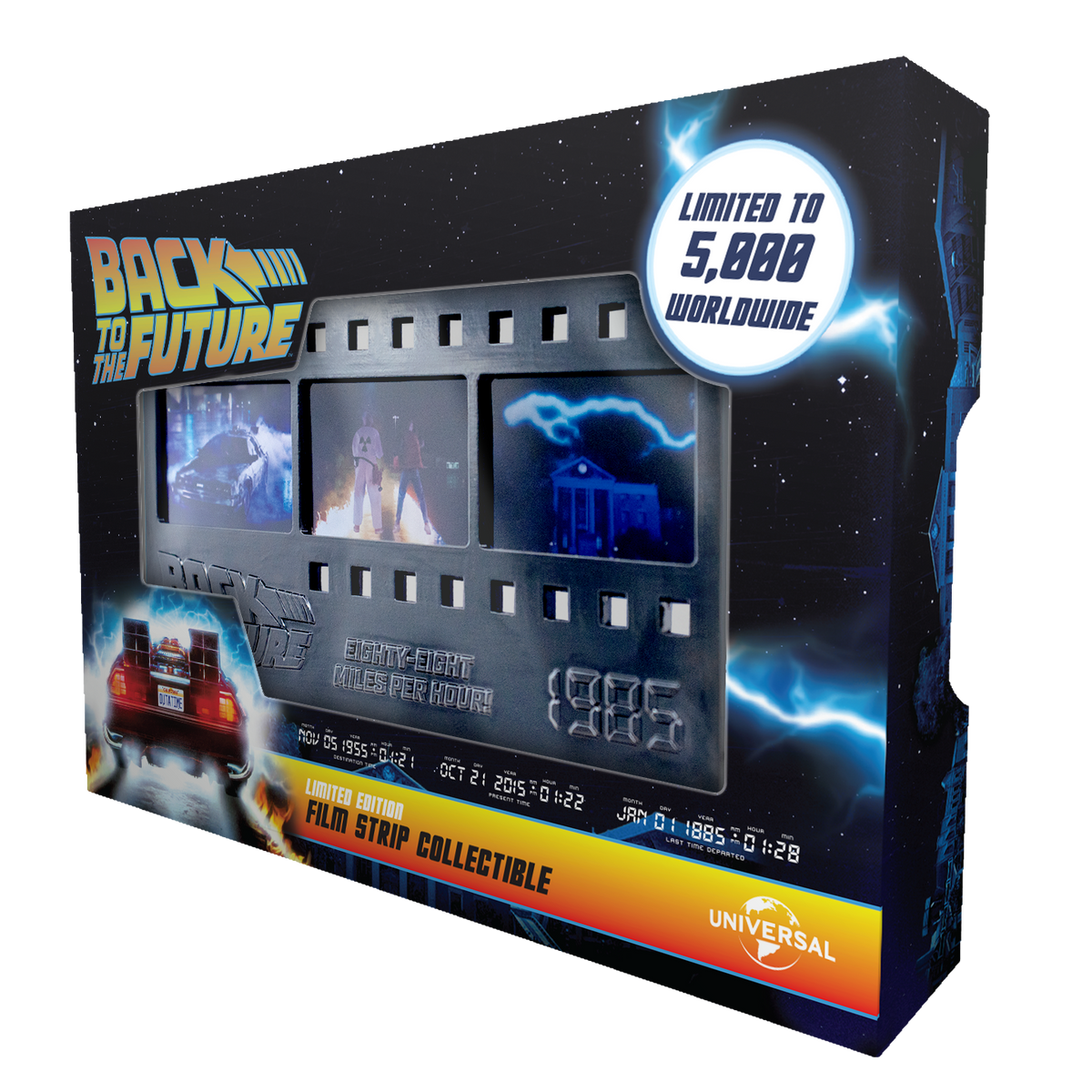 Back to the Future - Limited Edition Metal Film Strip Collectible