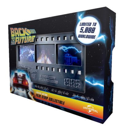 Back to the Future - Limited Edition Metal Film Strip Collectible