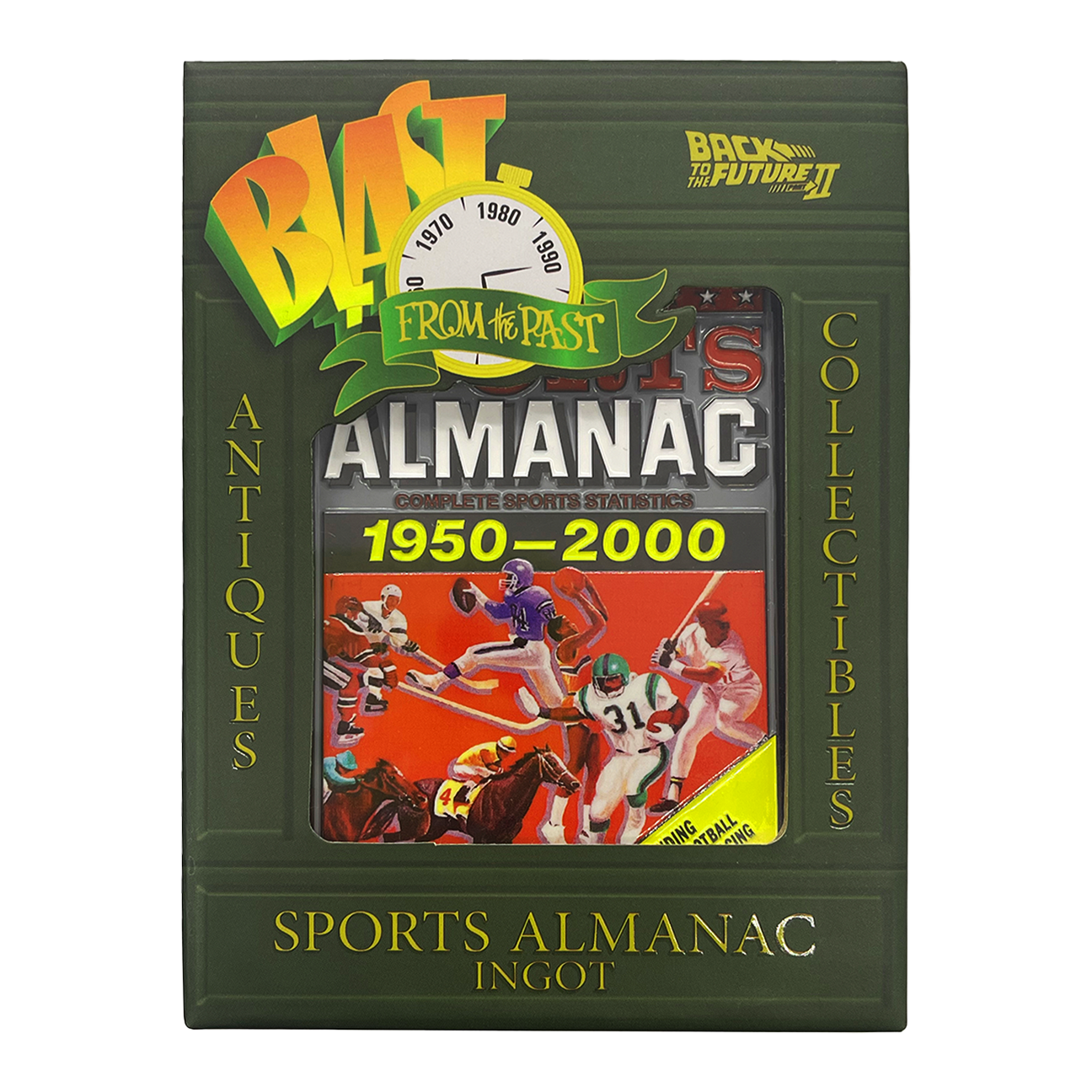 Back to the Future Limited Edition Sport Almanac Ingot