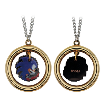 Sonic The Hedgehog Ring Necklace - Limited Edition
