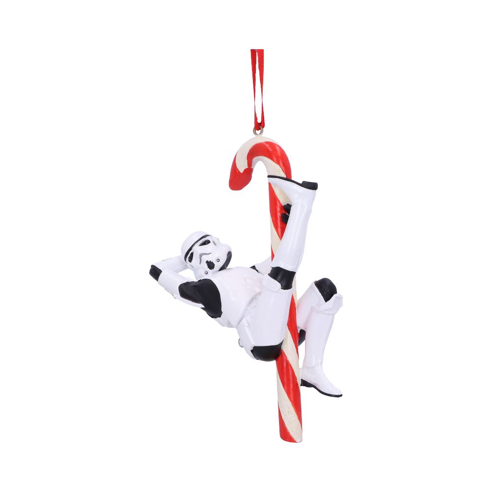 Stormtrooper Ornament Candy Cane Hanging 12cm