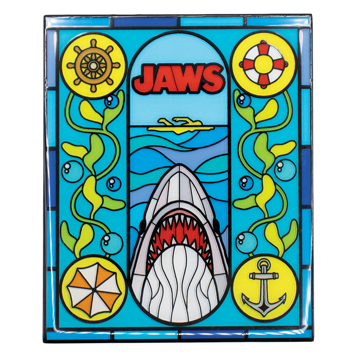 Jaws - Limited Edition Stained Glass-Style Ingot