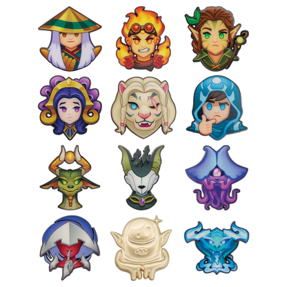 Magic: The Gathering Mystery Badge CDU Contains 12 Blind Boxes