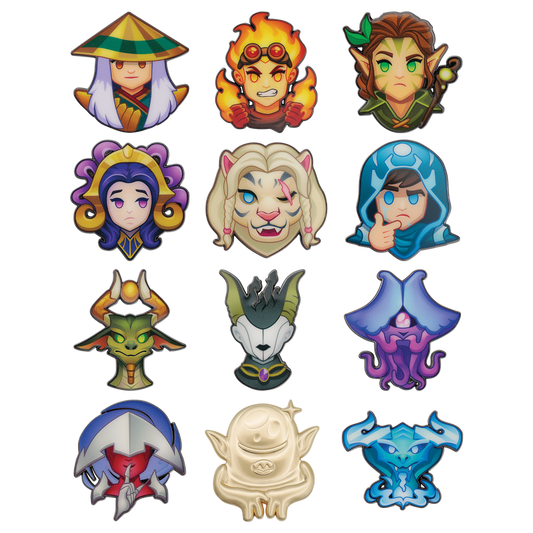 Magic: The Gathering Mystery Badge CDU Contains 12 Blind Boxes