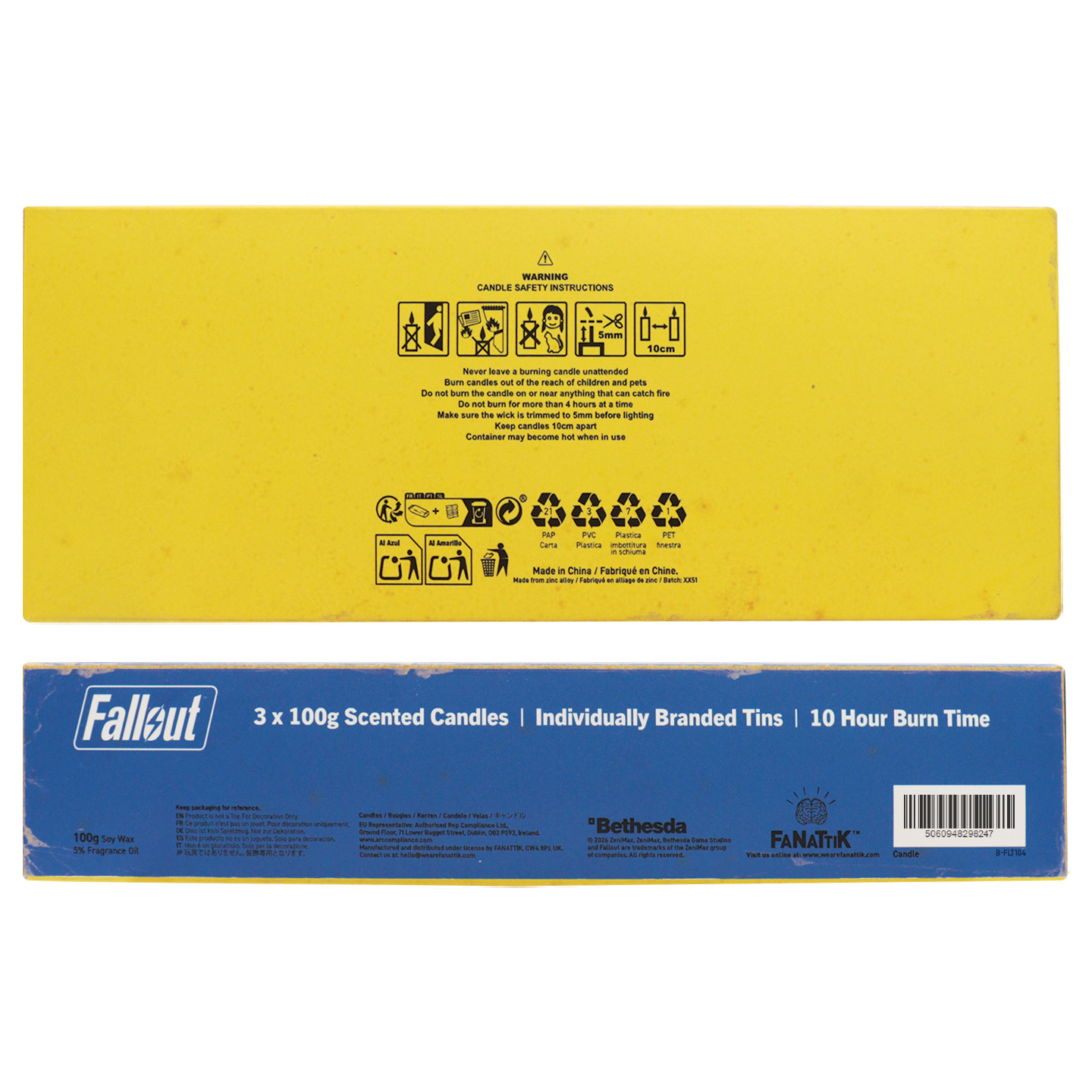 Fallout Vault Dweller's Scented Candle Set