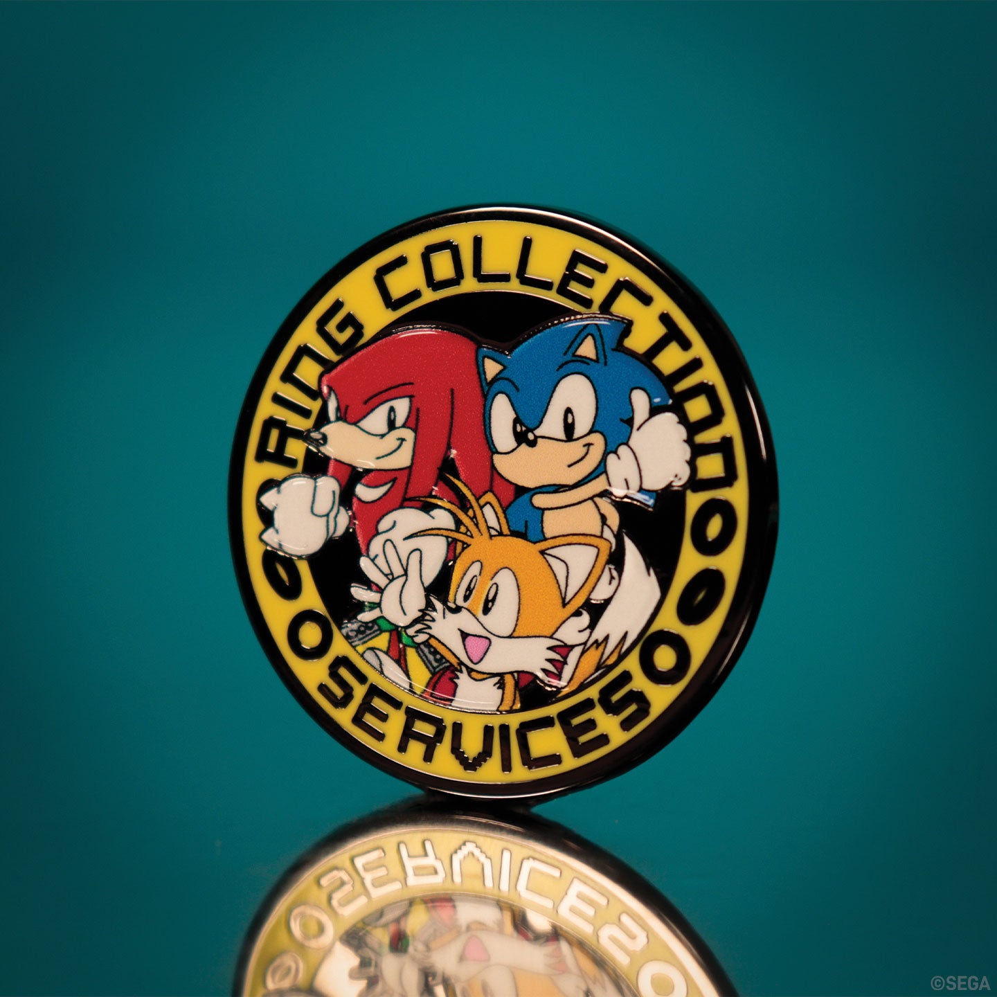 Sonic The Hedgehog - Sonic, Tails, and Knuckles Pin Badge - Limited Edition