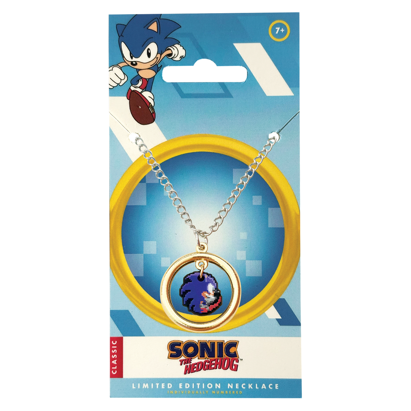 Sonic The Hedgehog Ring Necklace - Limited Edition