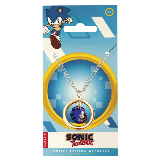 Sonic The Hedgehog Ring Necklace - Limited Edition