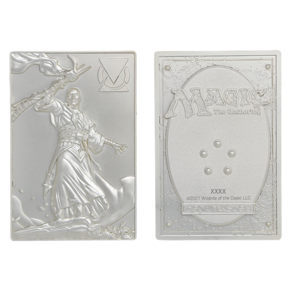 Magic the Gathering Limited Edition .999 Silver Plated Teferi Ingot