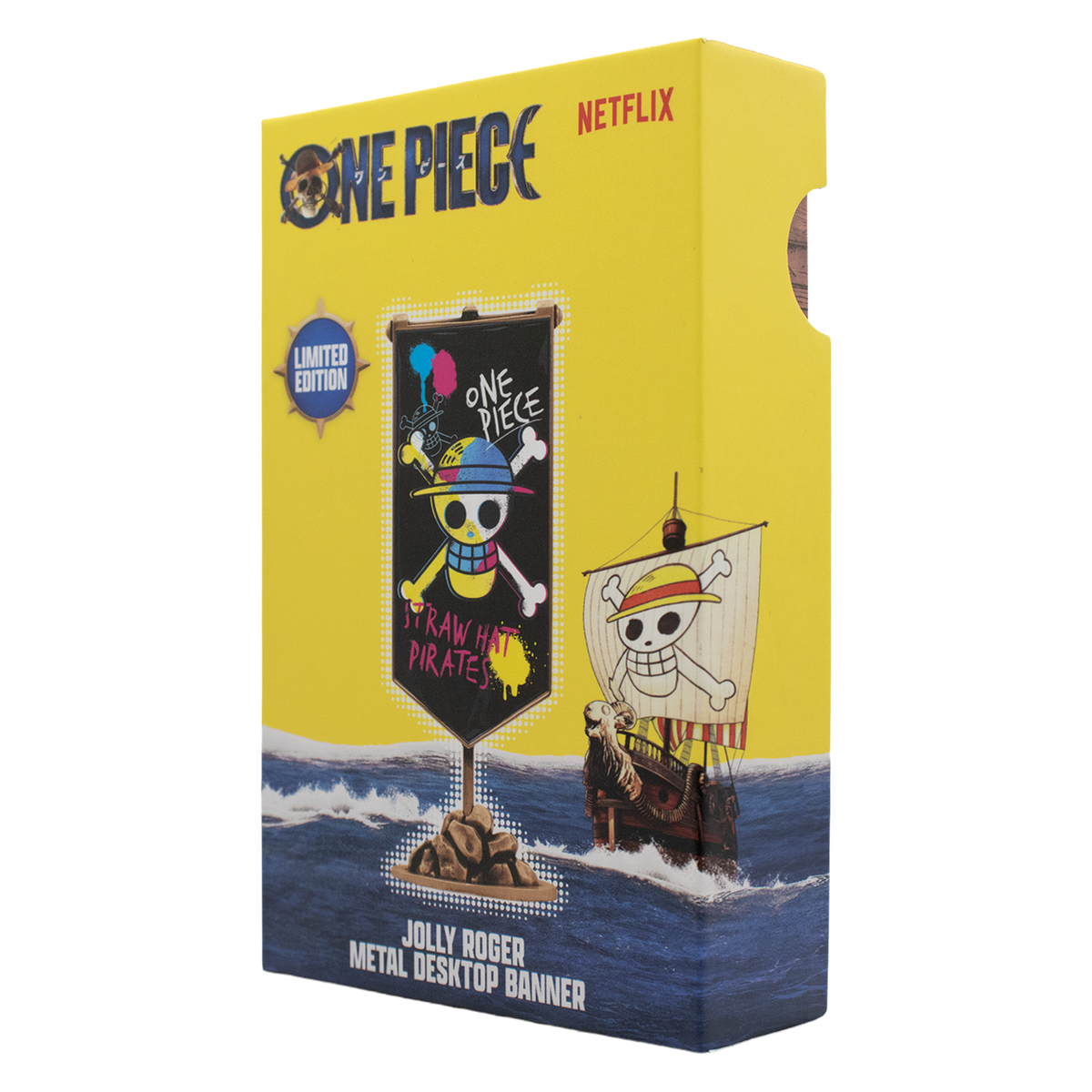 One Piece - Straw Hat Pirates Metal Banner Limited Edition