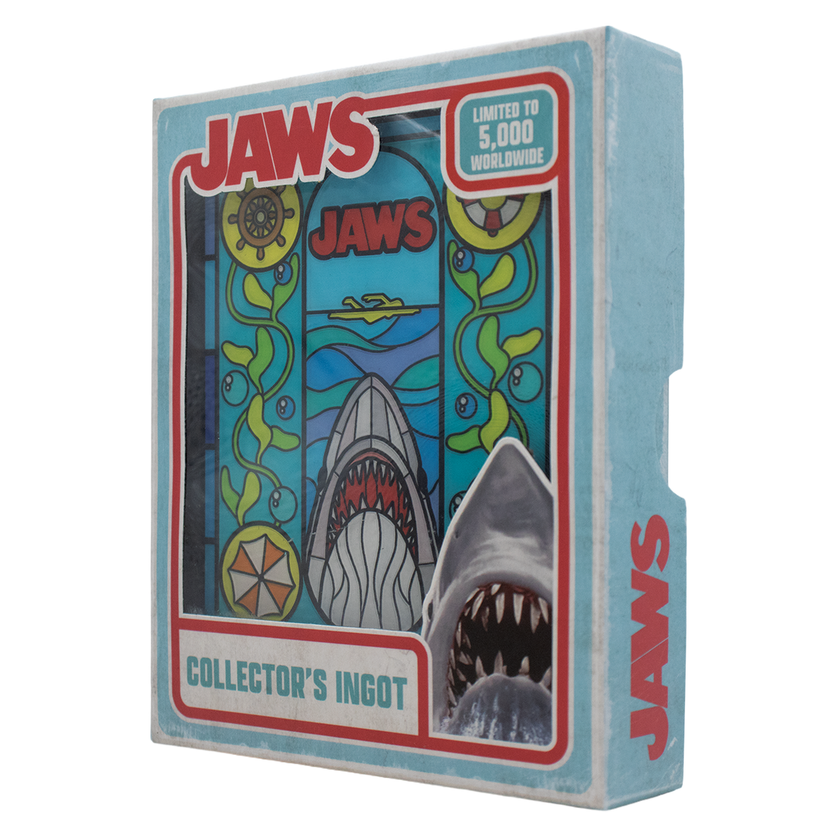 Jaws - Limited Edition Stained Glass-Style Ingot