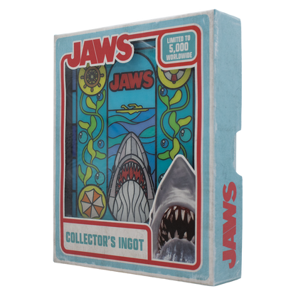 Jaws - Limited Edition Stained Glass-Style Ingot