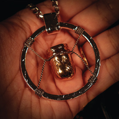 Cyberpunk 2077 V's Bullet Necklace Precious Metal Variant