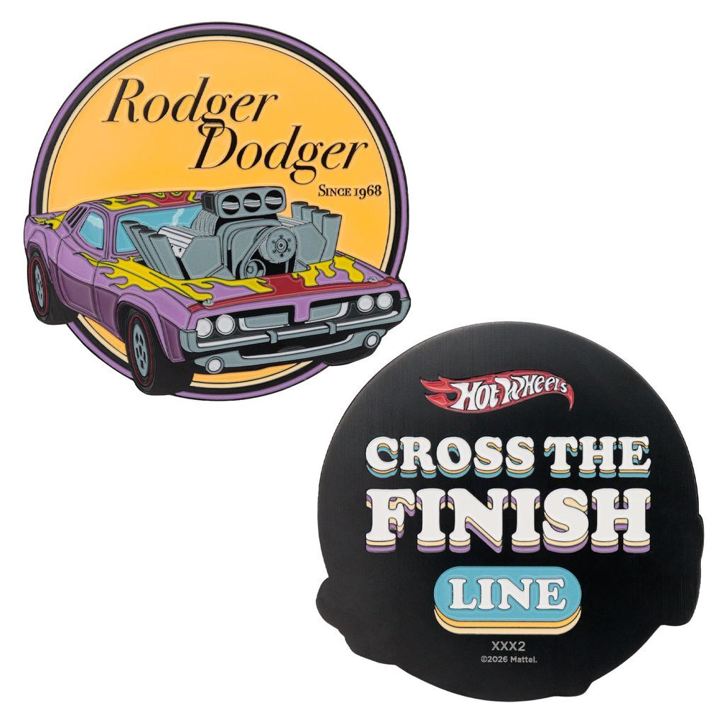 Hot Wheels - Limited Edition Rodger Dodger Medallion