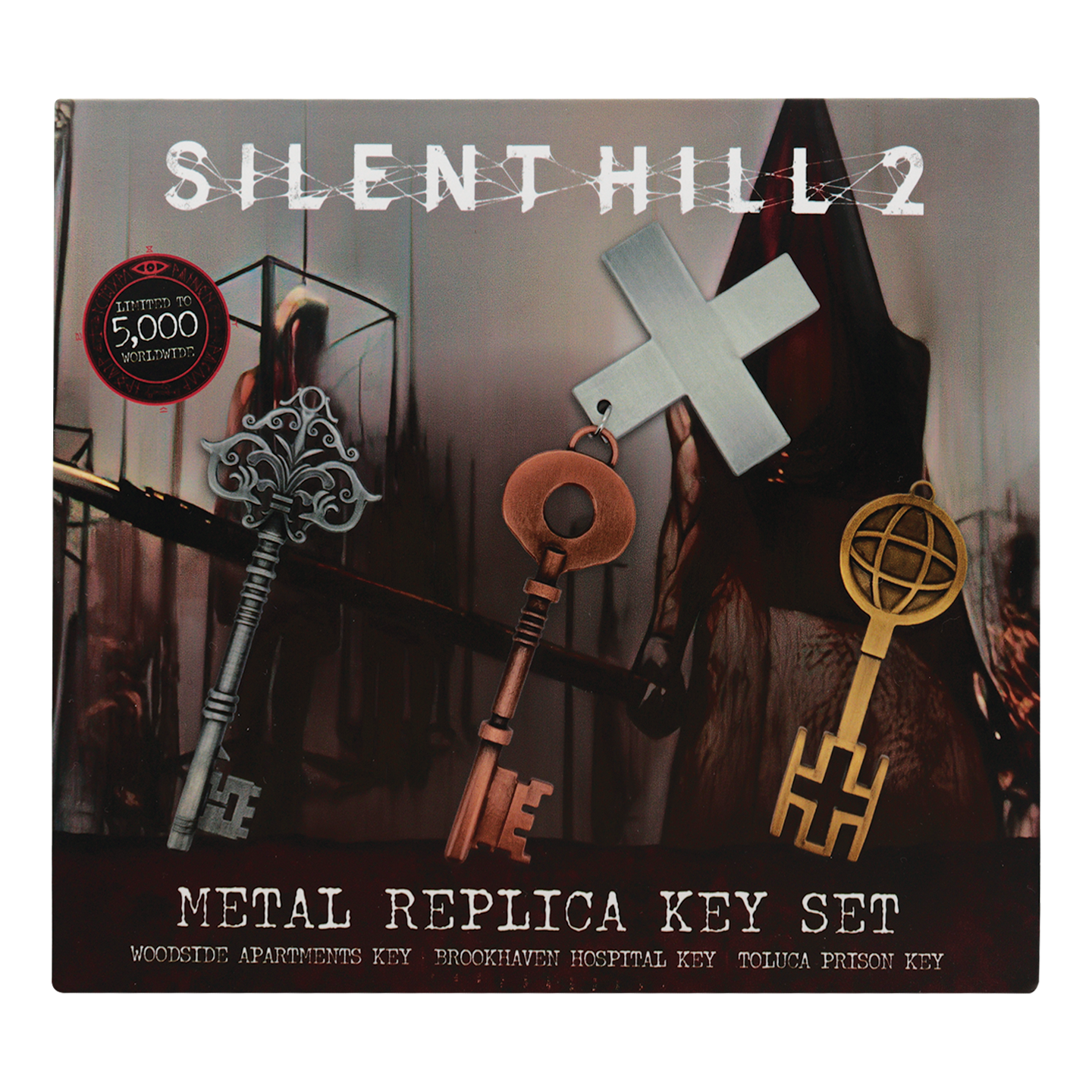 SILENT HILL 2 Set of Replica Keys-Limited Edition