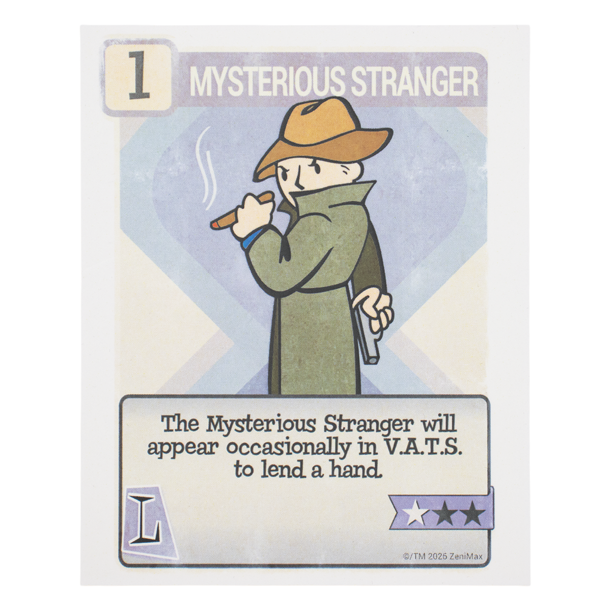 Fallout - Pip-Boy Limited Edition Lenticular Ingot - Mysterious Stranger Variant