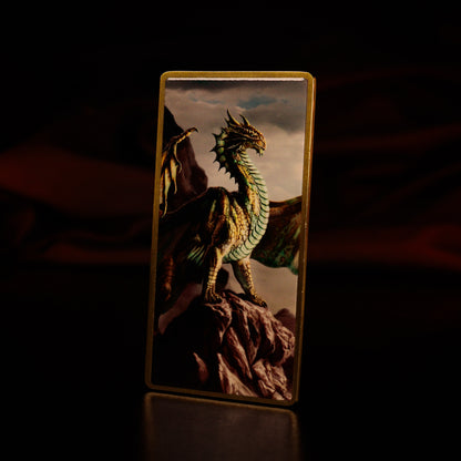 Dungeons & Dragons - Metallic Dragons 5 Piece Ingot Set - Limited Edition