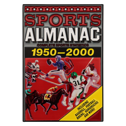 Back to the Future Limited Edition Sport Almanac Ingot