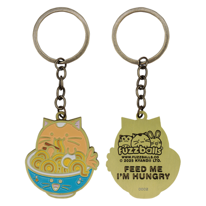 Fuzzballs Whisky Noodles Keyring - limited Edition