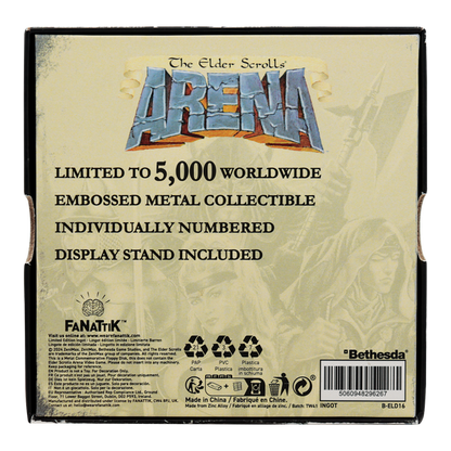 The Elder Scrolls Arena Floppy Disk Replica