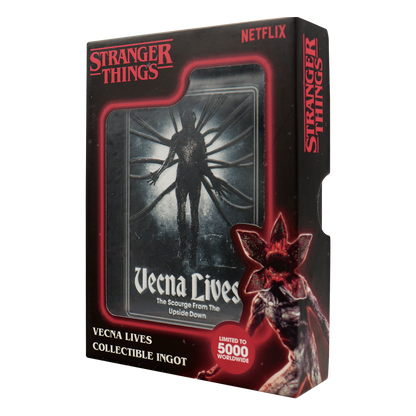 Stranger Things Season 5 Vecna Lives Ingot - Limited Edition