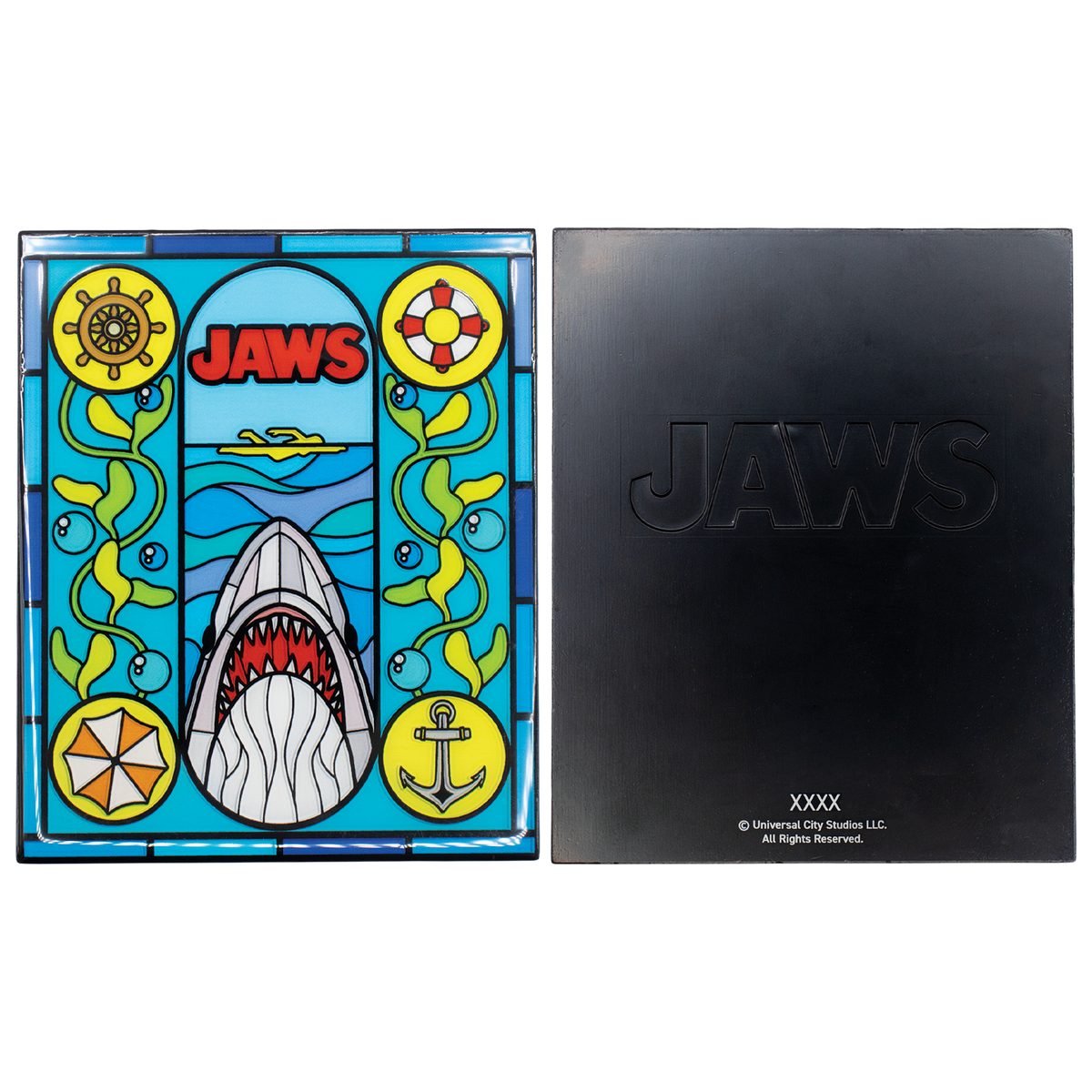 Jaws - Limited Edition Stained Glass-Style Ingot