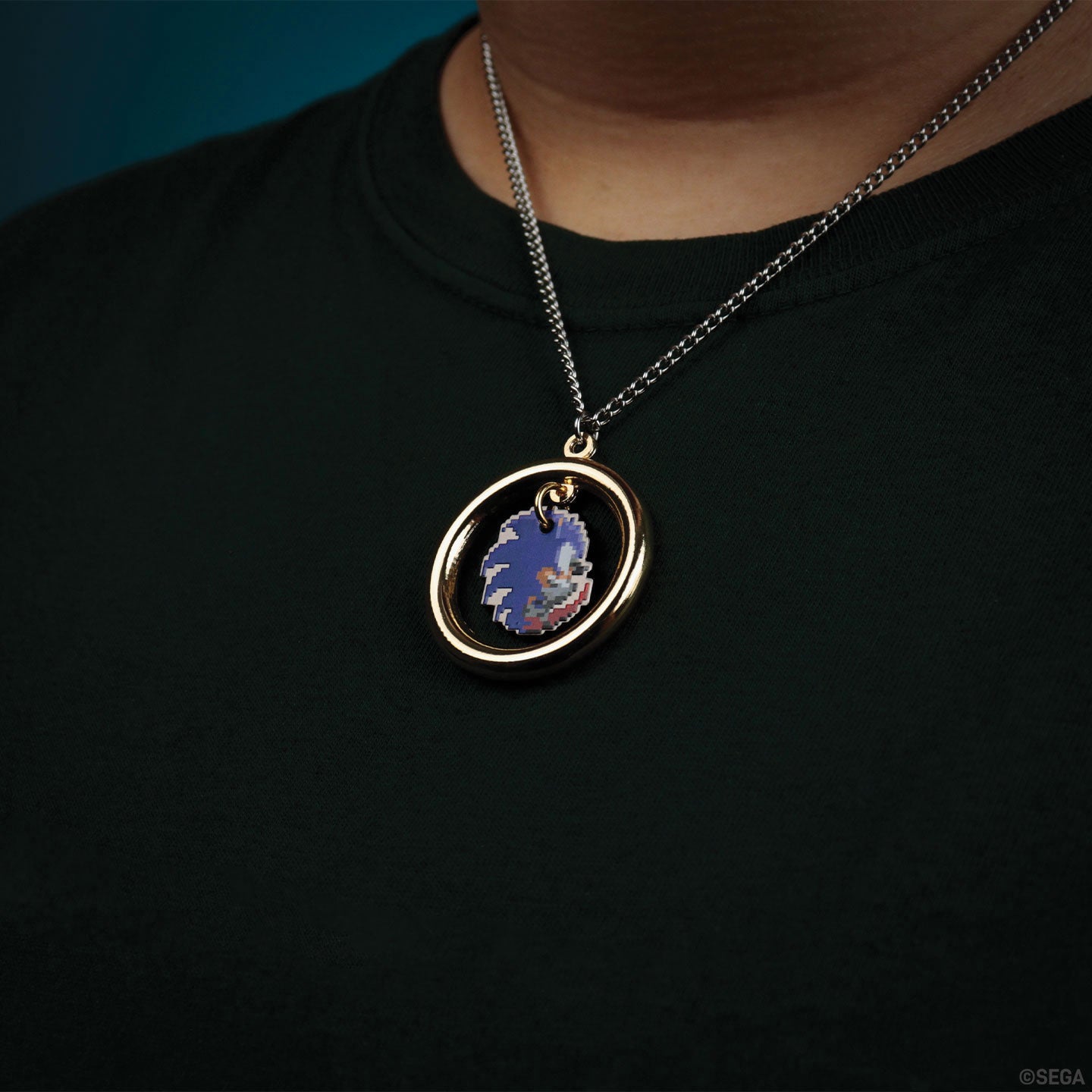 Sonic The Hedgehog Ring Necklace - Limited Edition