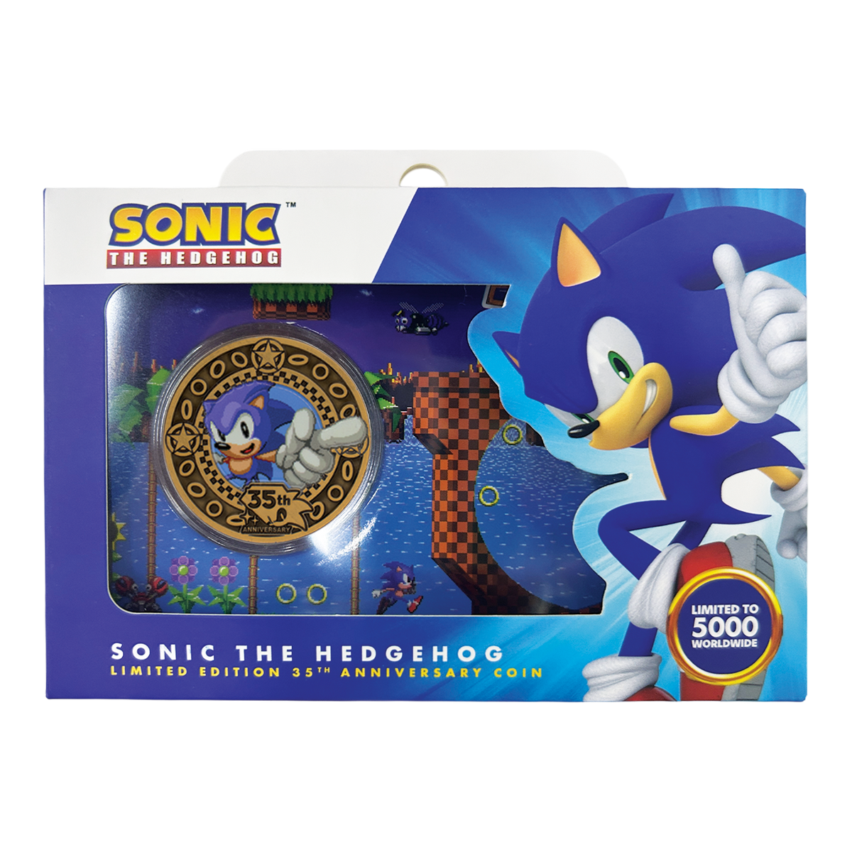 Sonic the Hedgehog - 35th Anniversary Limited Edition Presentation Coin