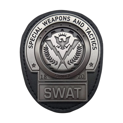 DC The Dark Knight Replica Gotham City SWAT Badge