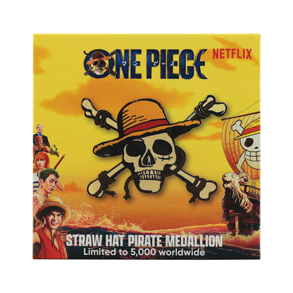 One Piece Limited Edition Jolly Roger Medallion